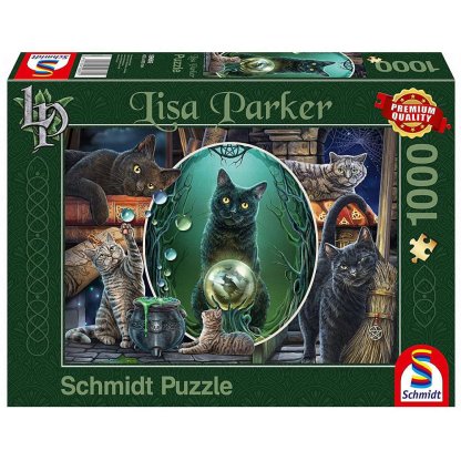 Puzzle 96651 Lisa Parker, Magické kočky 1000 dílků 