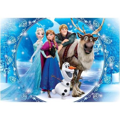 Puzzle Ledové království: Zimní krása 104 dílků 27956 Frozen 2