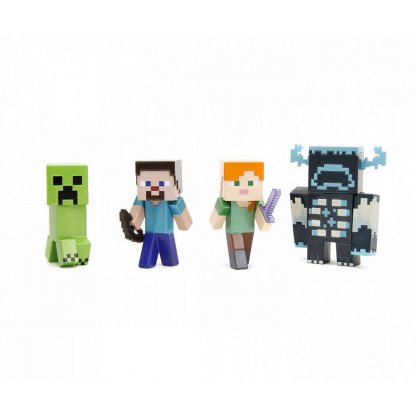 Set figurek Minecraft 8462 - set 4 figurek 6cm