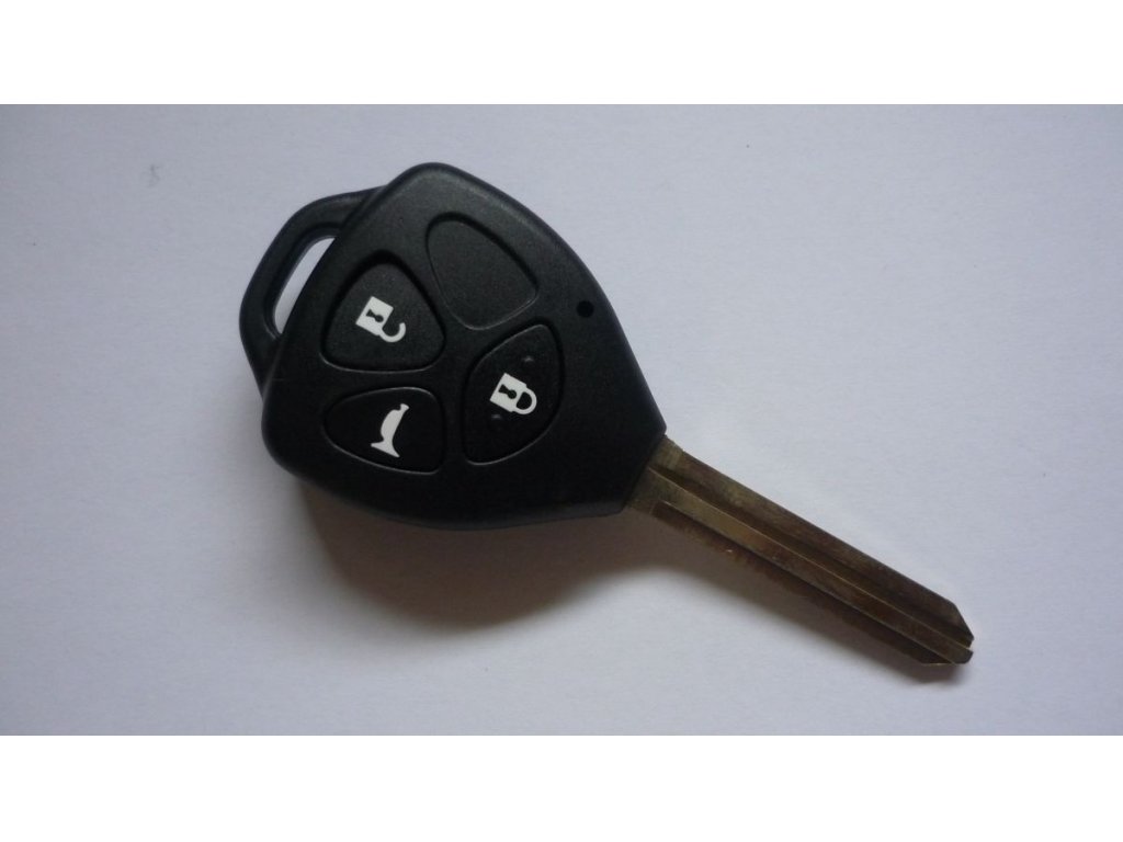 Obal klíče klíč PTW Toyota AVENSIS AYGO RAV4  8mm planžeta