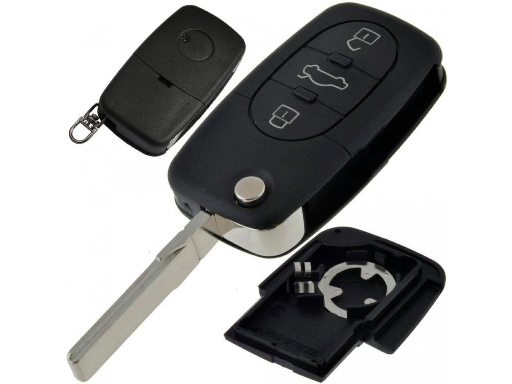 Obal klíče klíč VW PASSAT B5 GOLF IV 4 POLO  3-tlačítka ptw