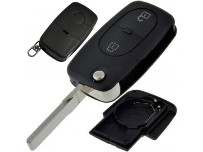 Obal klíče klíč VW GOLF IV 4 PASSAT B5 POLO  2-tlačítka ptw