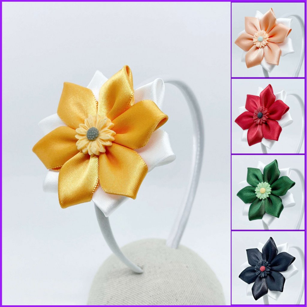 Headband with flower 2in1 - flower