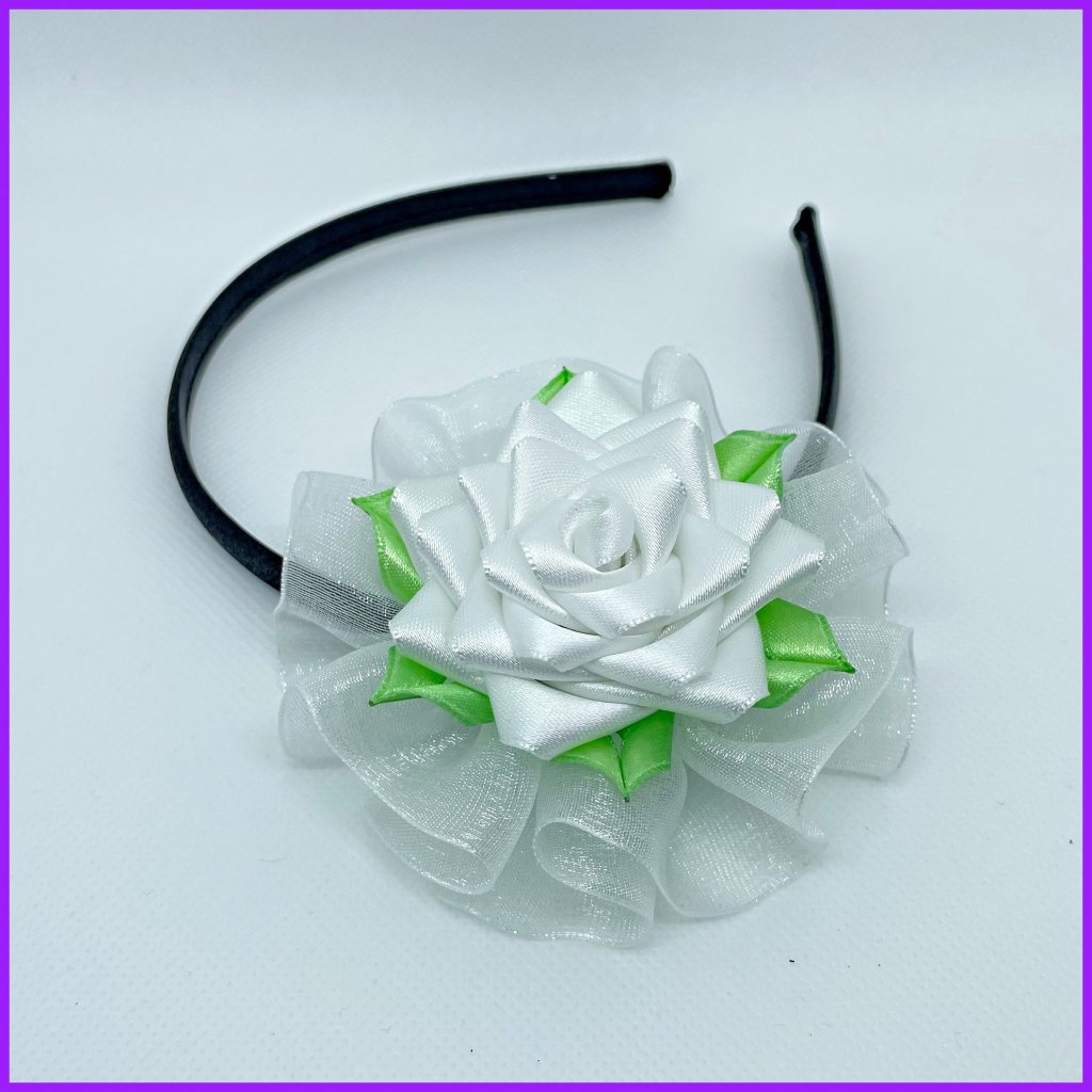 Headband with flower 2in1 - roses