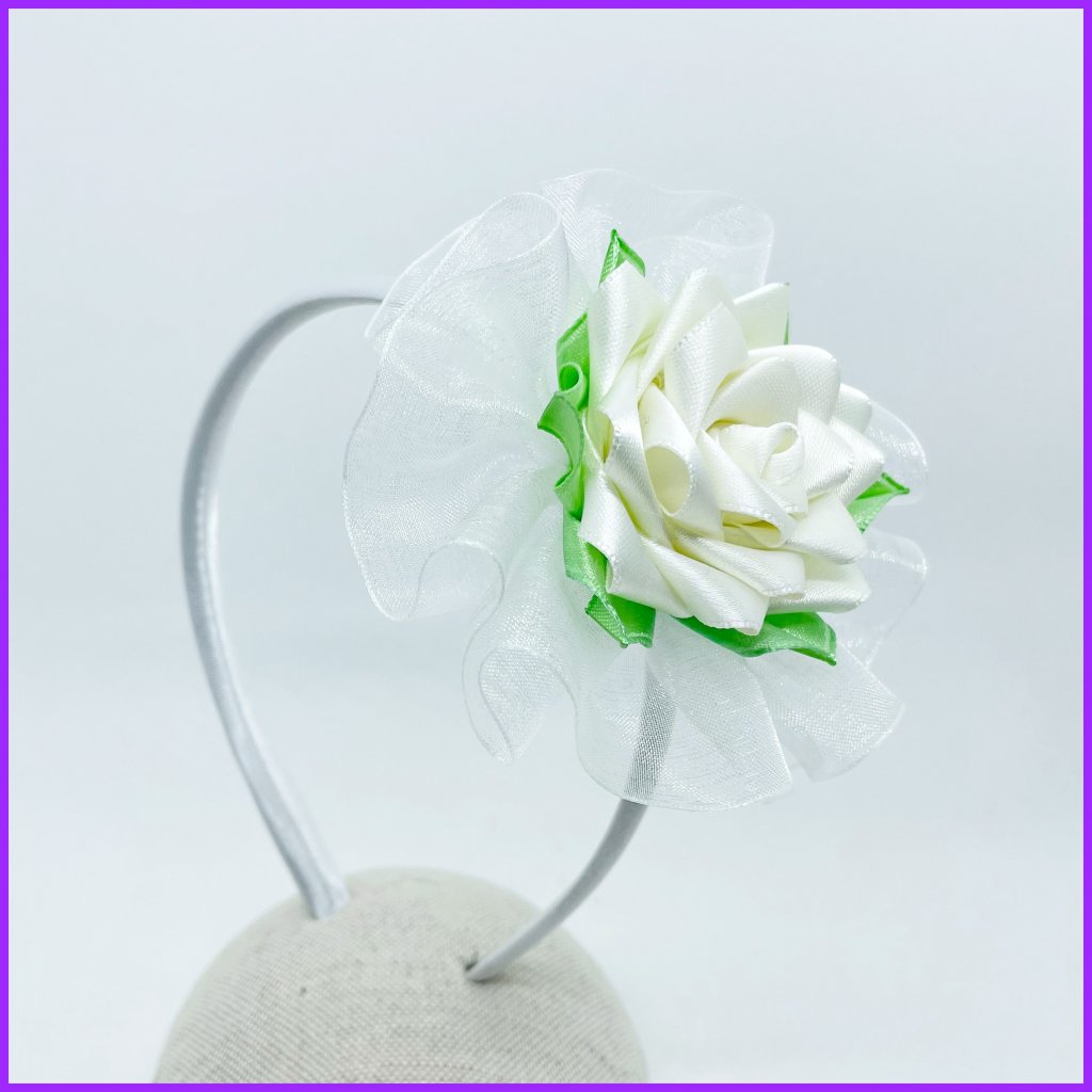 Headband with flower 2in1 - roses