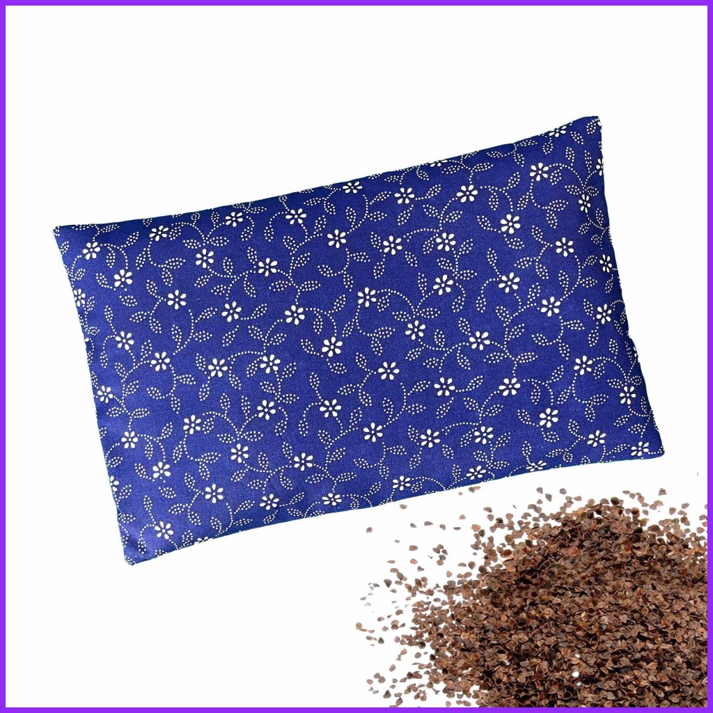 Heating pillow with buckwheat 27 x 17 - floral