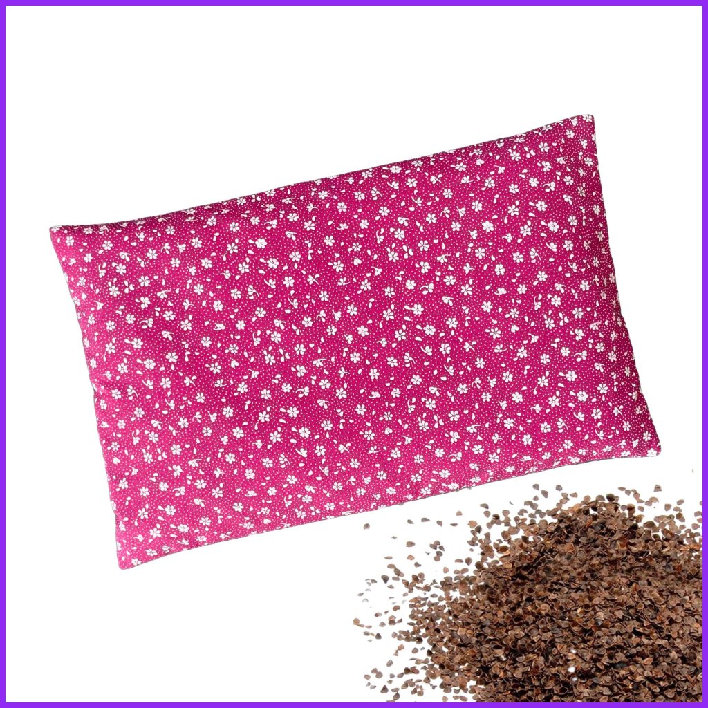 Heating pillow with buckwheat 27 x 17 - floral