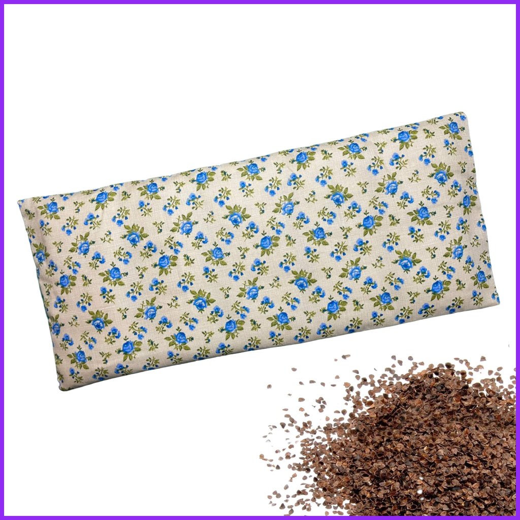 Heating pillow with buckwheat 48 x 20 - floral