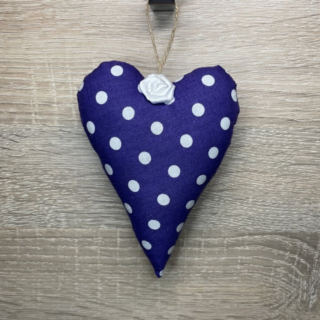 Heart with lavender