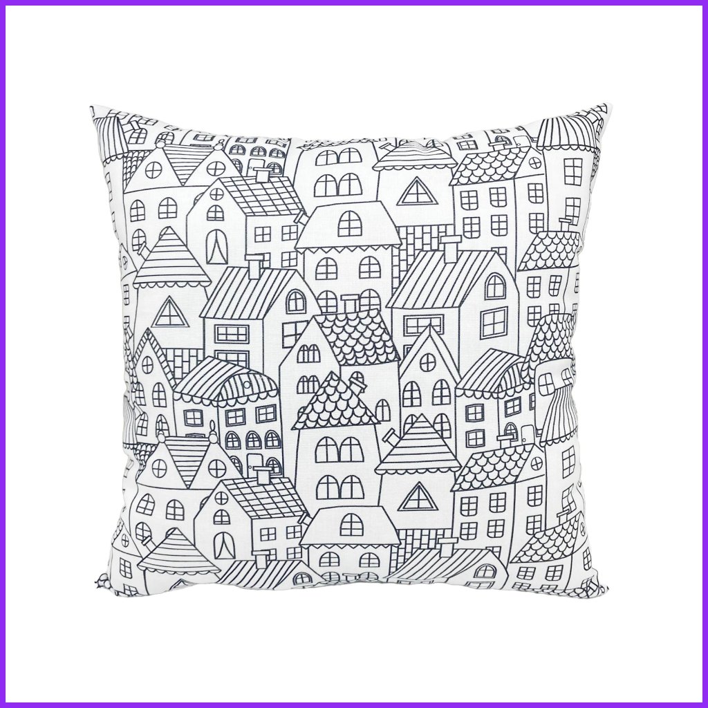 Coloring pillow 25 x 25