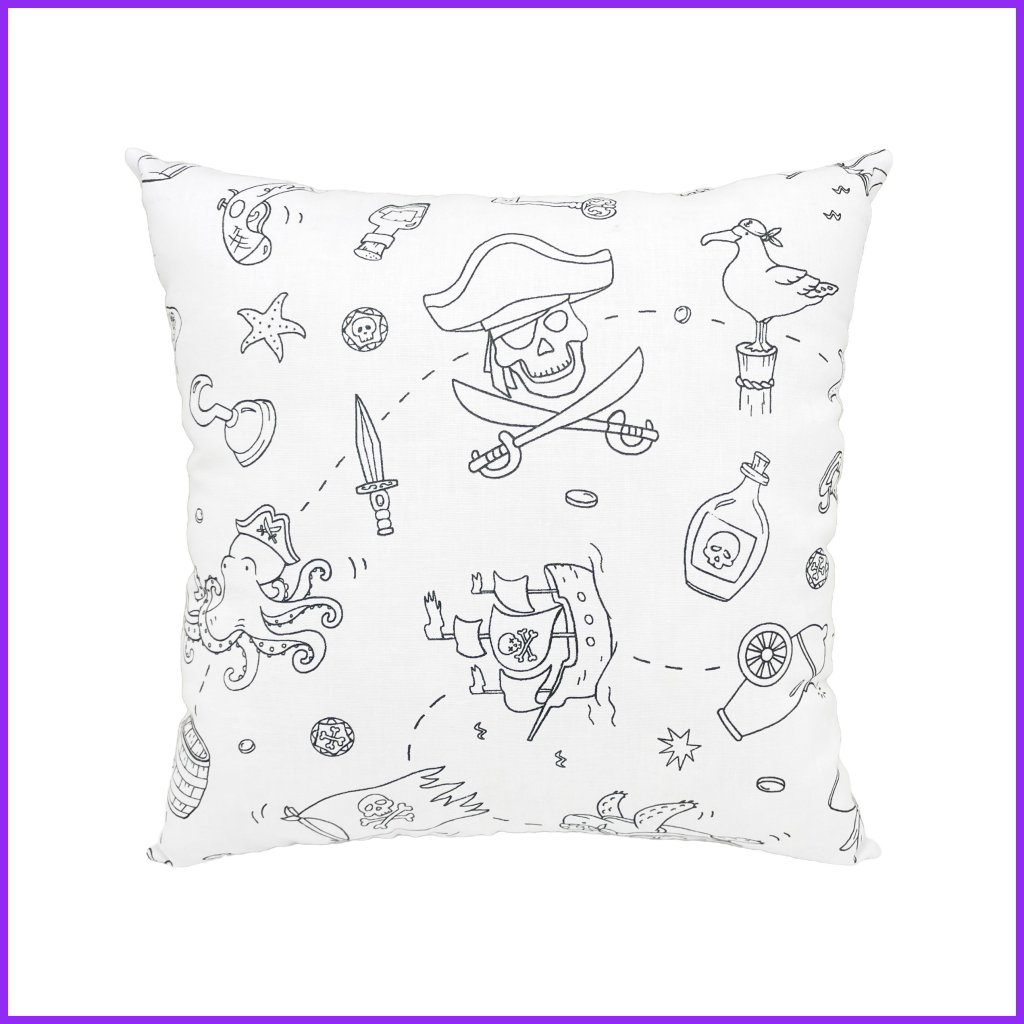 Coloring pillow 25 x 25