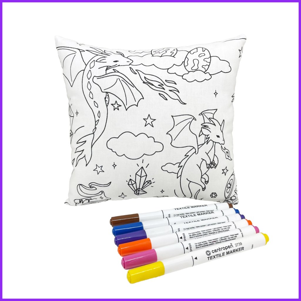 Coloring pillow 20 x 20