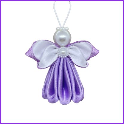 Angel kanzashi - purple