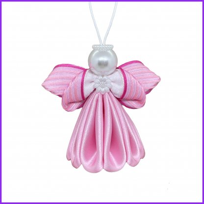 Angel kanzashi - light pink