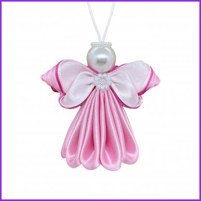 Angel kanzashi - light pink