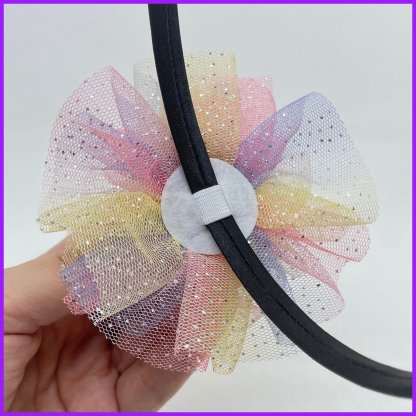 Headband with crown 2in1 - plastic