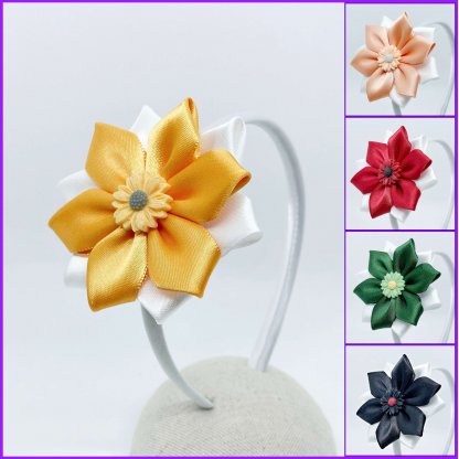 Headband with flower 2in1 - flower