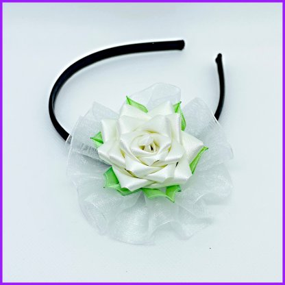 Headband with flower 2in1 - roses