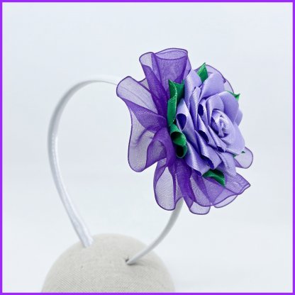 Headband with flower 2in1 - roses