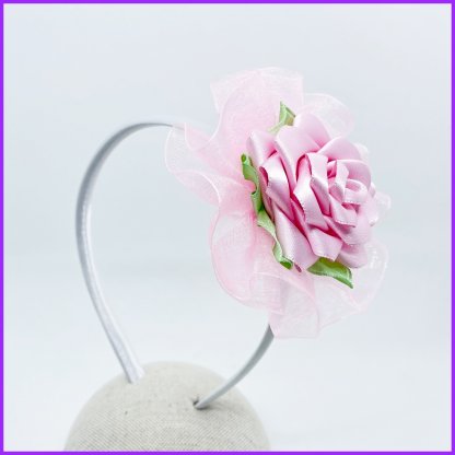 Headband with flower 2in1 - roses