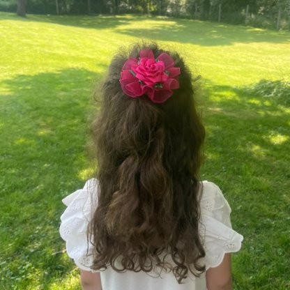 Headband with flower 2in1 - roses 2