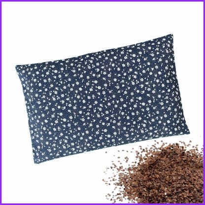 Heating pillow with buckwheat 27 x 17 - floral