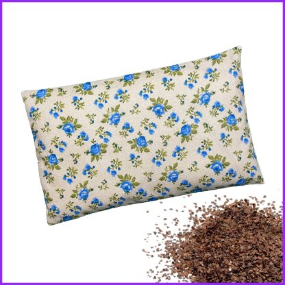 Heating pillow with buckwheat 27 x 17 - floral