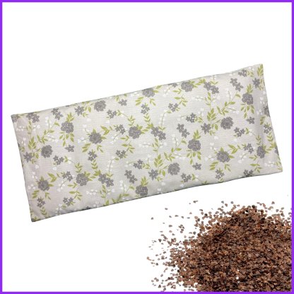 Heating pillow with buckwheat 48 x 20 - floral