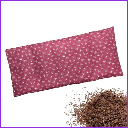 Heating pillow with buckwheat 48 x 20 - floral