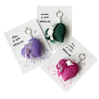 Heart pendant with dedication