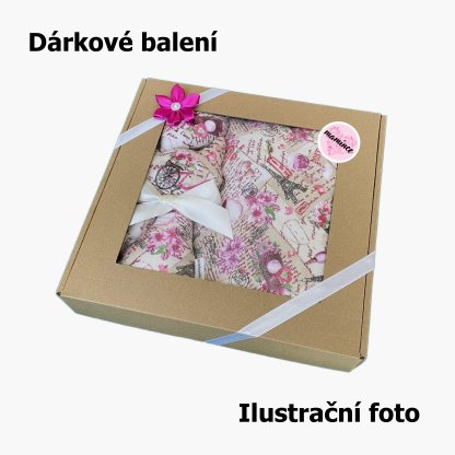 Sada kočky a nahřívacího polštářku s levandulí - Paříž 2