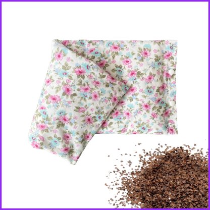 Set of heating pads for spa - pink and blue flowers