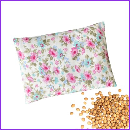 Set of heating pads for spa - pink and blue flowers