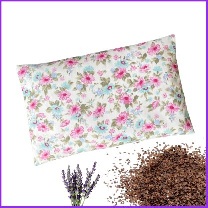 Set of heating pads for spa - pink and blue flowers