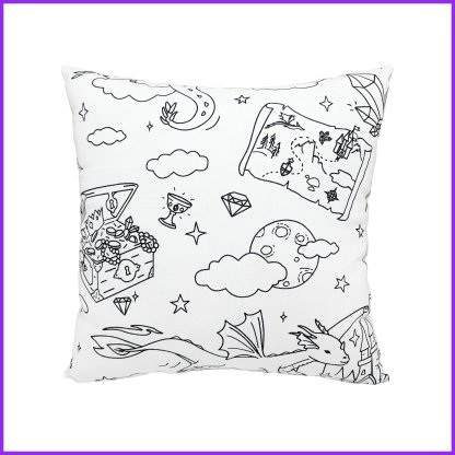 Coloring pillow 25 x 25