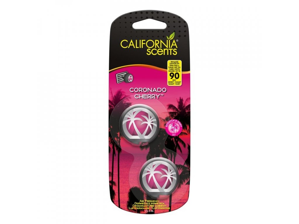 California Scents Mini Diffuser Coronado Cherry - Višeň, 2 ks