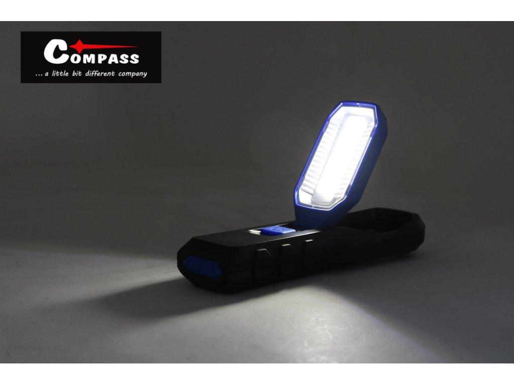 Compass Svítilna montážní LED 300lm nabíjecí s Power bank