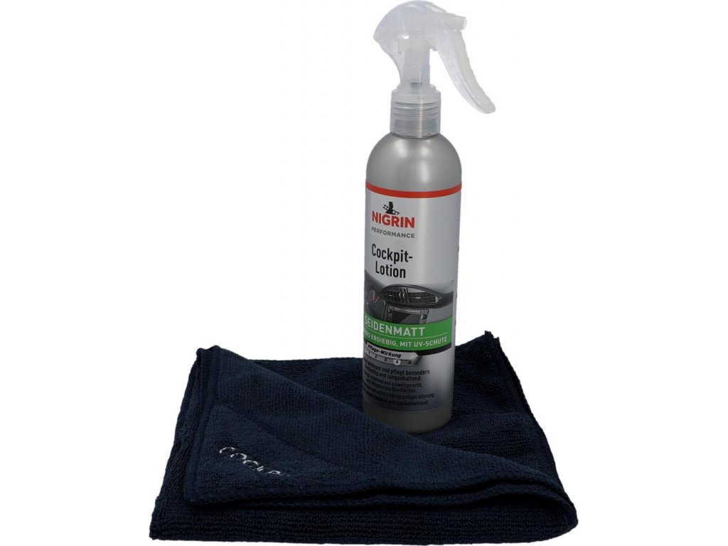 Nigrin - emulze na kokpit + utěrka (300 ml) 