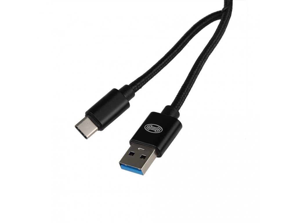 Kabel nabíjecí HEYNER Typ C 3.0 USB černý 1 m