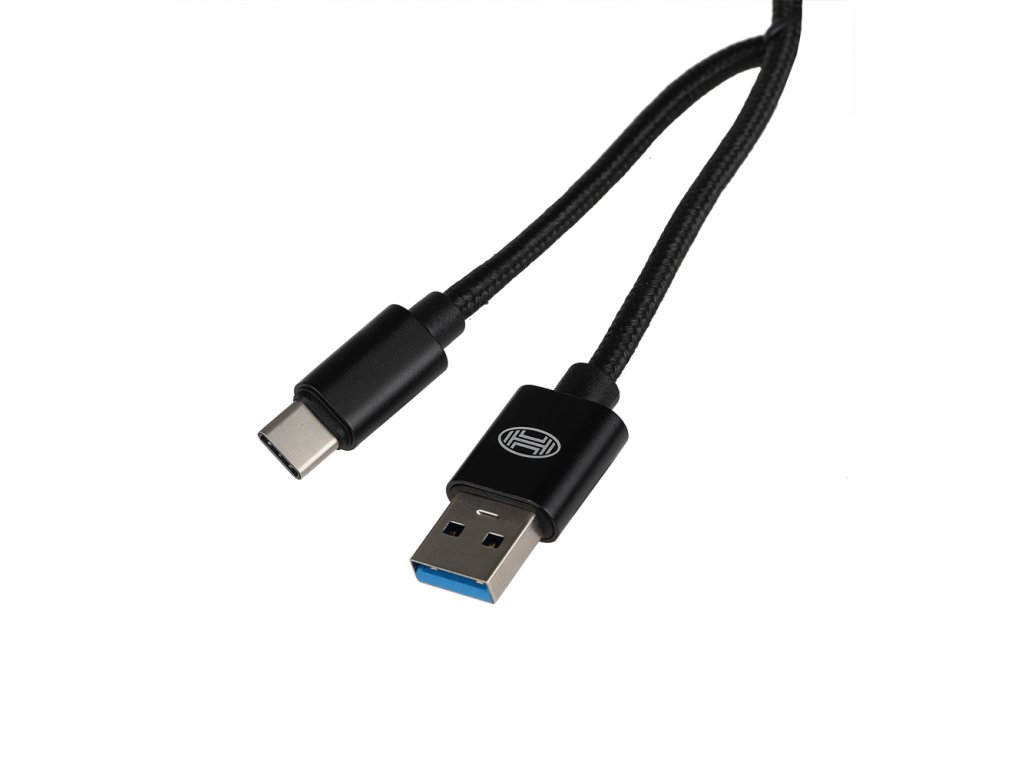 Kabel nabíjecí HEYNER Typ C 3.0 USB černý 2 m
