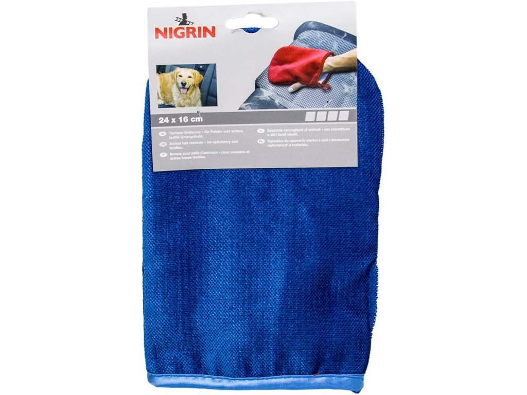 Nigrin - rukavice k odstranění chlupů (24 x 16 cm)