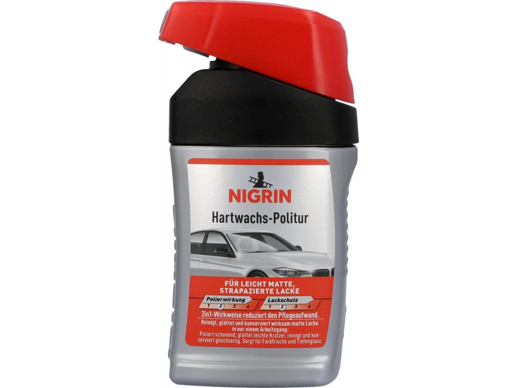 Nigrin - tvrdý vosk s leštěnkou na mikroškrábance (300 ml)