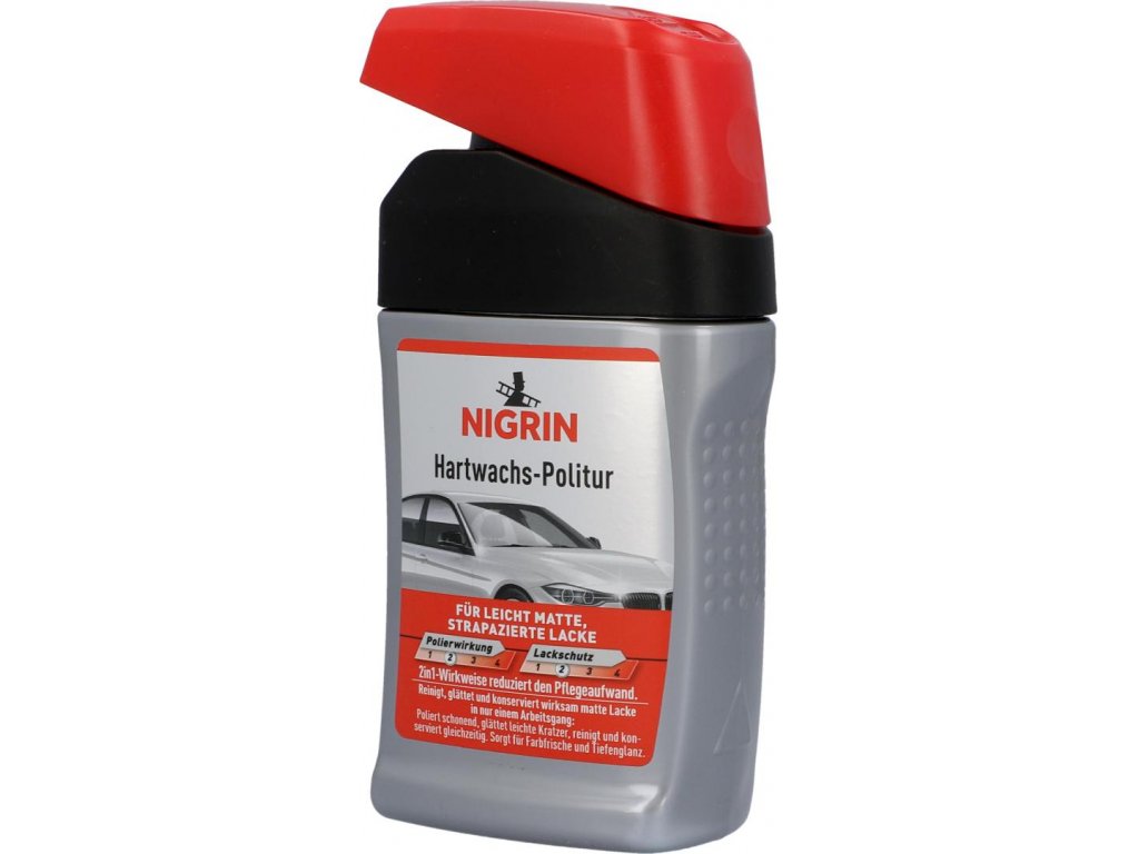 Nigrin - tvrdý vosk s leštěnkou na mikroškrábance (300 ml)