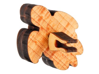 Dřevěná vůně do auta WOODYS, Želva 2