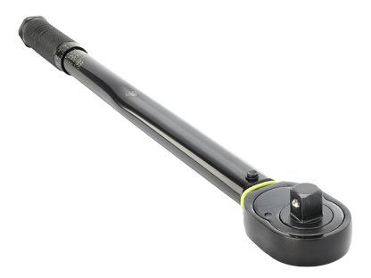 Momentový klíč 28-210 Nm, 1/2" + nástrčné klíče 17, 19 a 21 mm + prodloužení 125 mm, kalibrační certifikát