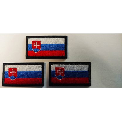 Nažehlovačka - Slovenská vlajka