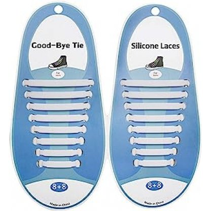 Sznurówki silikonowe do butów 8 par 2