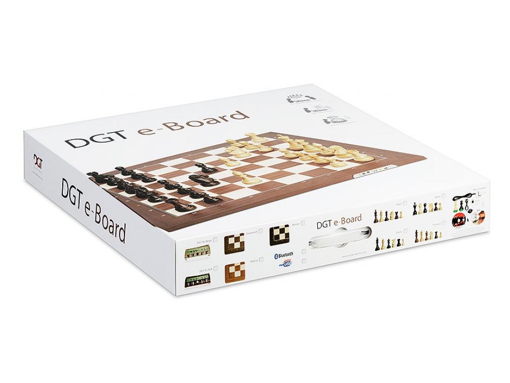 E-šachovnice USB - Rosewood ( bez figurek)