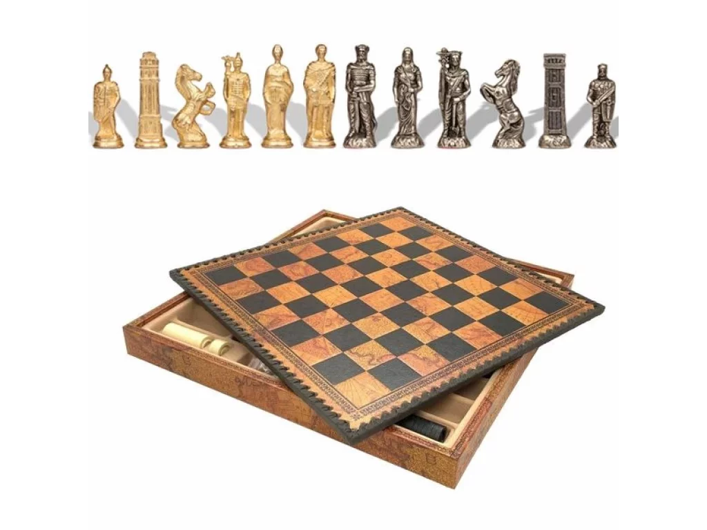 Luxusní šachová souprava Antika