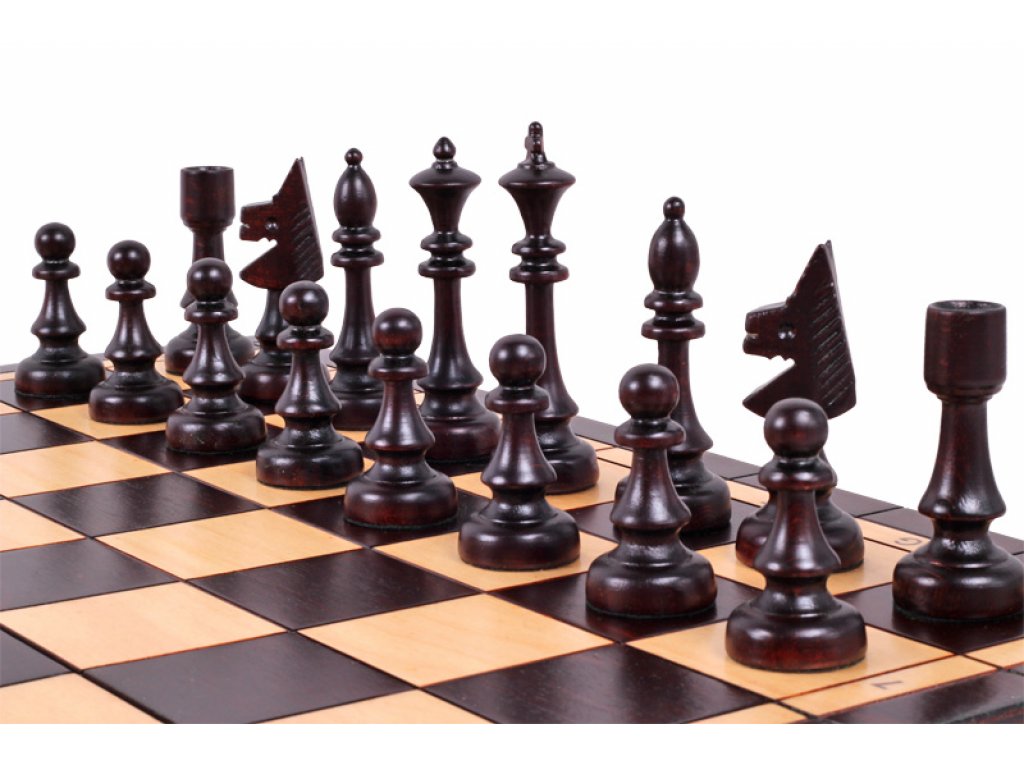Luxusní šachová souprava - Club